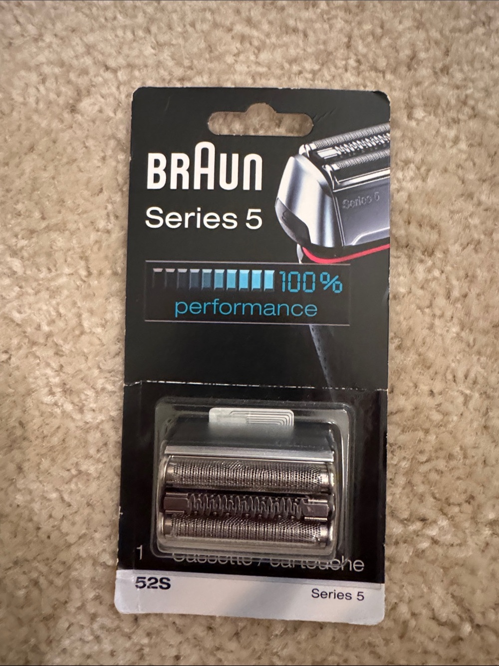 Braun Series 5 Replacement Foil Cartridge 52S